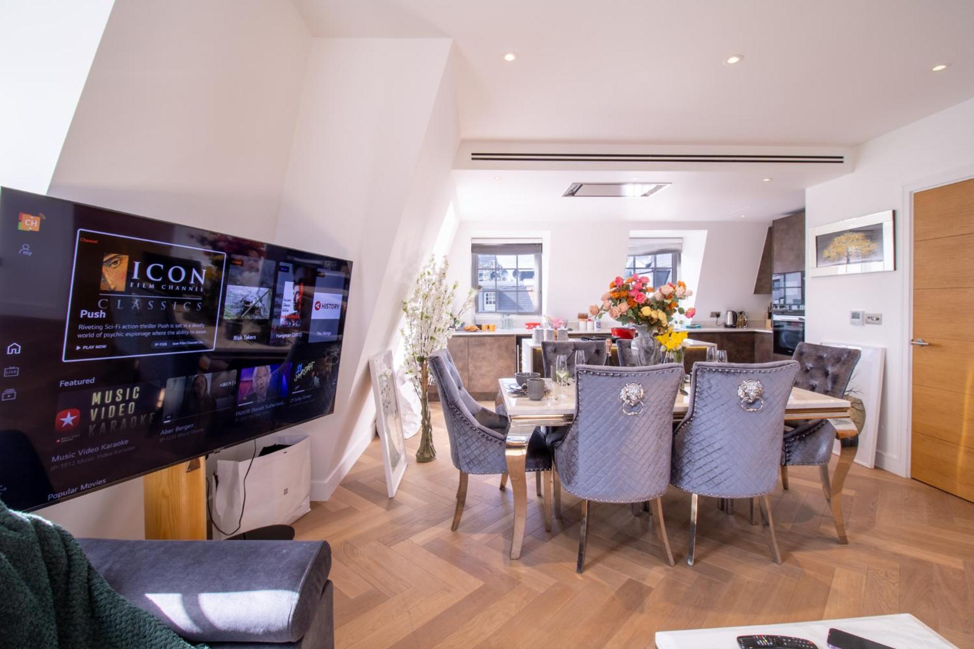 Elegant 3-Bedroom Penthouse In Marble Arch 70 London Eksteriør billede